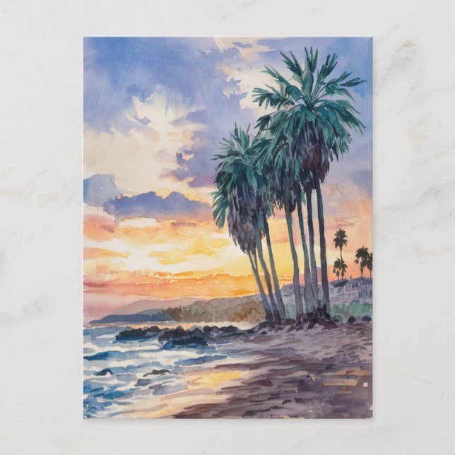 San Clemente Beach, California Postcard (Front)