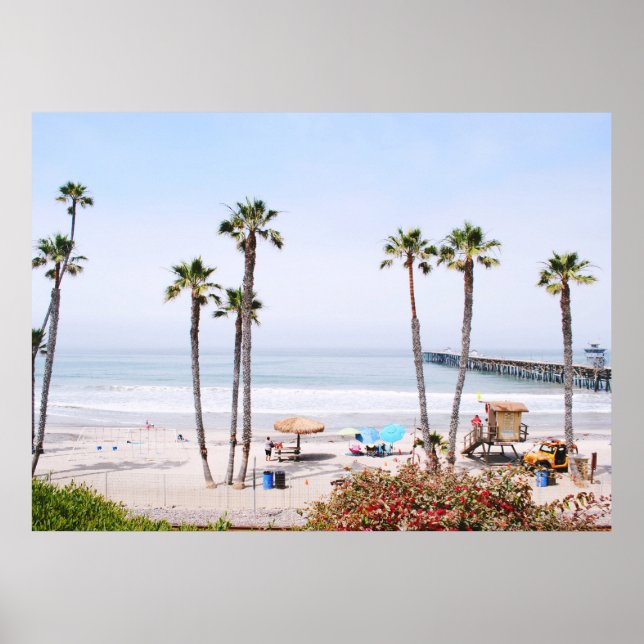 SAN CLEMENTE BEACH, CALIFORNIA, USA POSTER (Front)