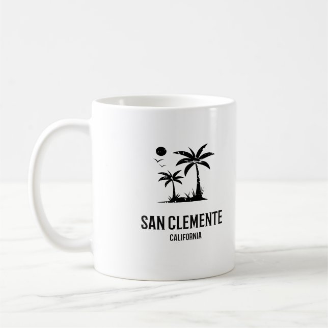 San Clemente - California Coffee Mug (Left)