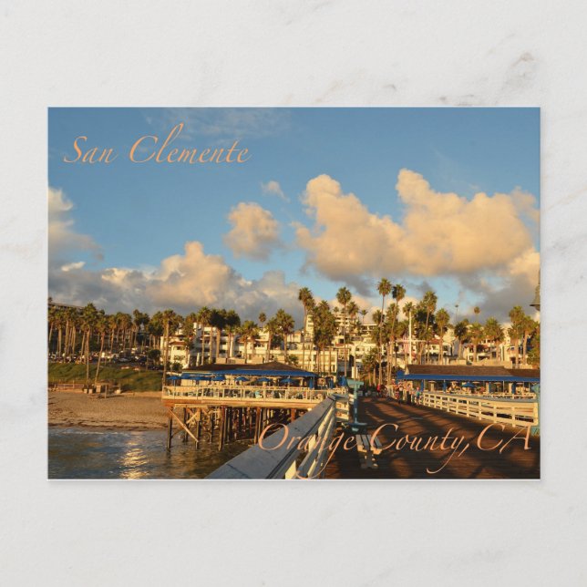 San Clemente California Post Card (Front)