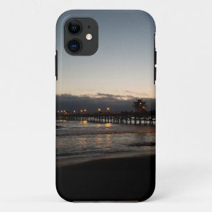 san clemente pier night time ocean california Case-Mate iPhone case