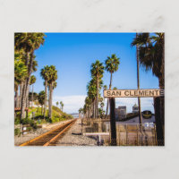 San Clemente Railroad Crossing Train Tracks