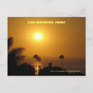 San Clemente Skies - Postcard