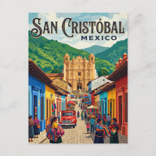 San Cristóbal de las Casas Mexico Postcard