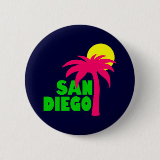 San Diego 6 Cm Round Badge
