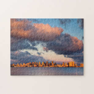 San Diego Bay City Skyline Jigsaw Puzzle