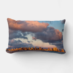 San Diego Bay City Skyline Lumbar Cushion