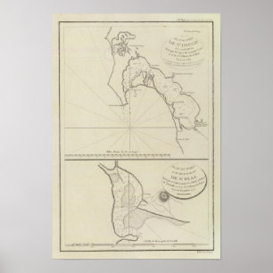 San Diego Bay Region San Blas Region Mexico Poster