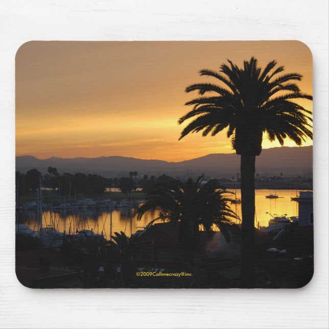San Diego Bay Sunrise Mouse Pad (Front)