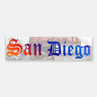 San Diego Bumper Sticker