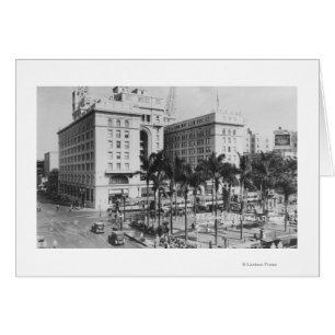 San Diego, CA City View of US Grant Hotel