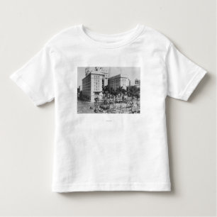 San Diego, CA City View of US Grant Hotel Toddler T-Shirt