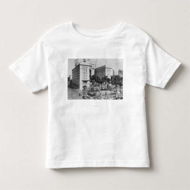 San Diego, CA City View of US Grant Hotel Toddler T-Shirt (Front)