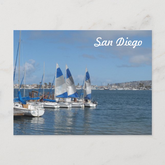 San Diego, CA Postcard (Front)
