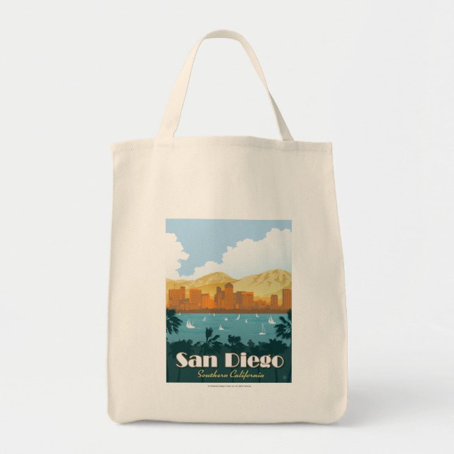 San Diego, CA Tote Bag (Front)