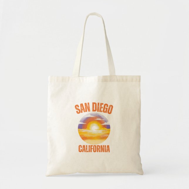 SAN DIEGO CA TOTE BAG (Front)