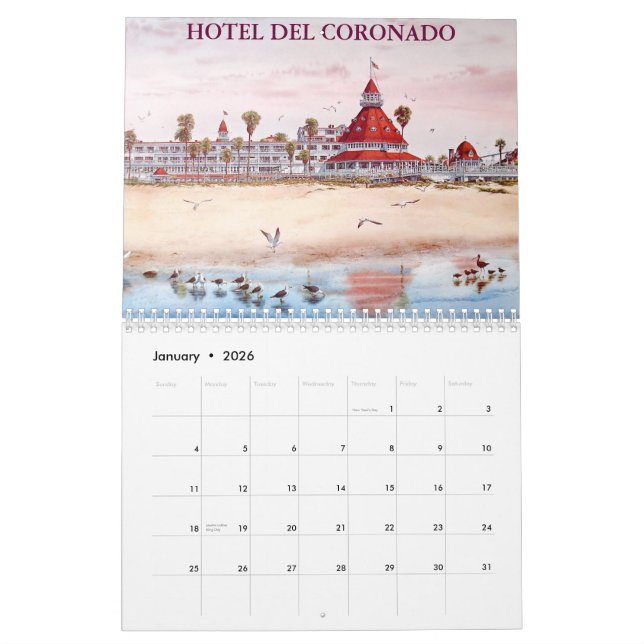 SAN DIEGO CALENDER 2012 CALENDAR (Jan 2026)