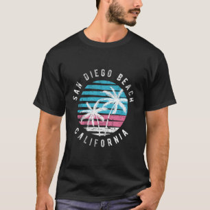 San Diego California Beach Surf T-Shirt