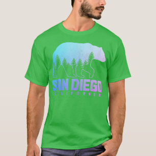 San Diego California Bear Grizzly Pride Outdoor Vi T-Shirt