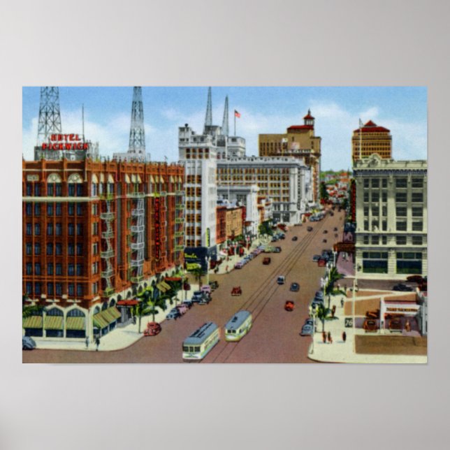 San Diego California Broadway Poster (Front)