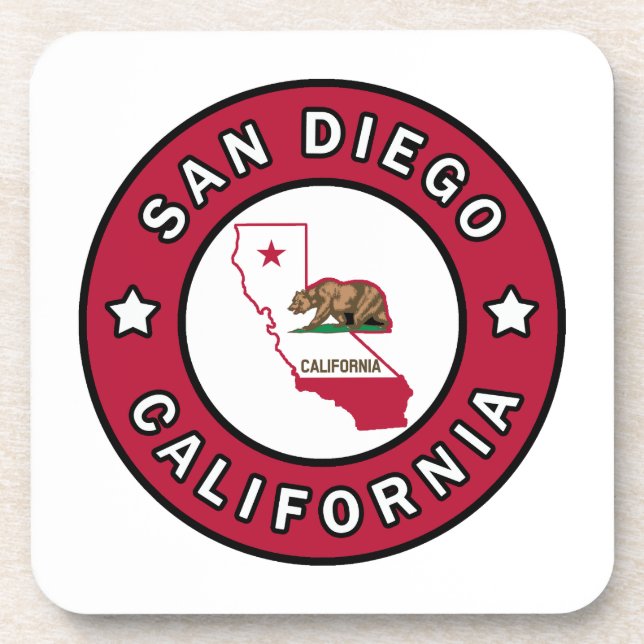 San Diego California Coaster (Front)