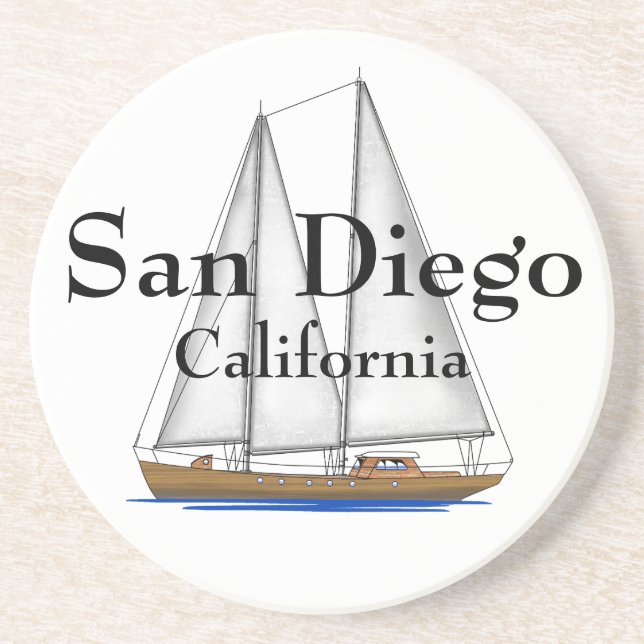 San Diego California Coaster (Front)