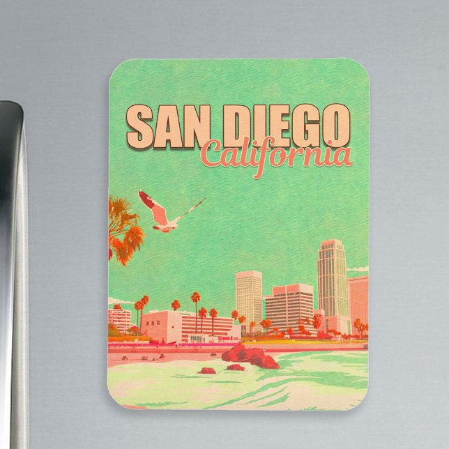 San Diego California Downtown Souvenirs 1950s Magnet (Creator Uploaded)