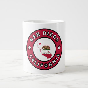 San Diego California Large Coffee Mug