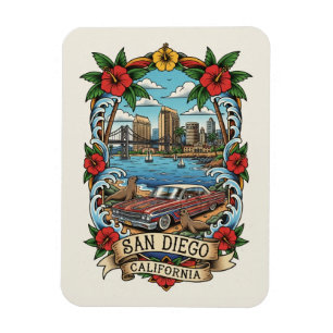 San Diego California Magnet