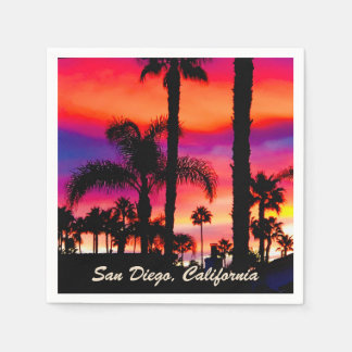 San Diego, California | Paper Napkin