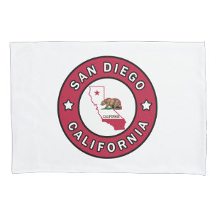 San Diego California Pillowcase