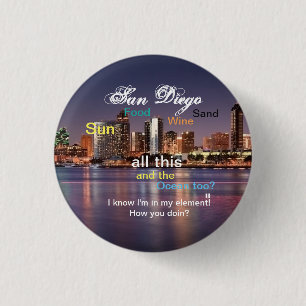 San Diego, California Pin