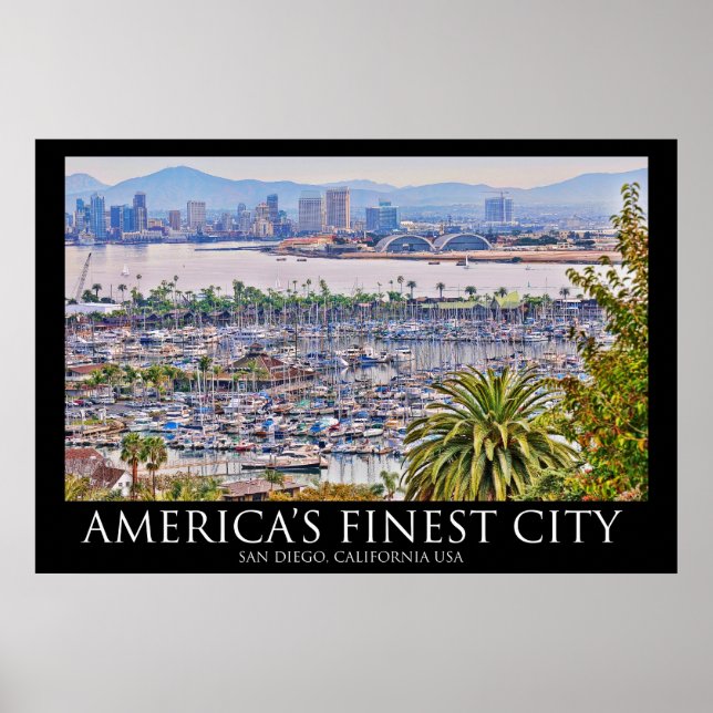 San Diego, California Poster (Front)