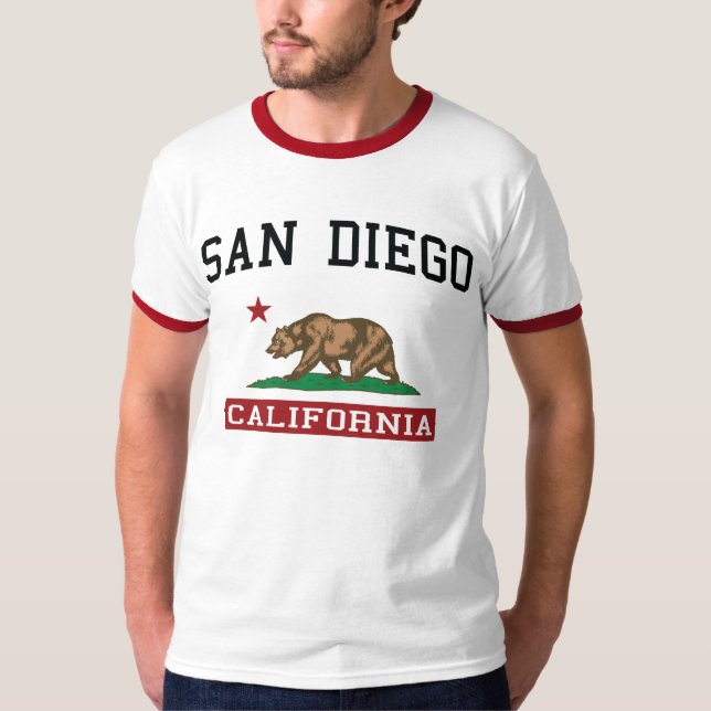 San Diego California T-Shirt (Front)