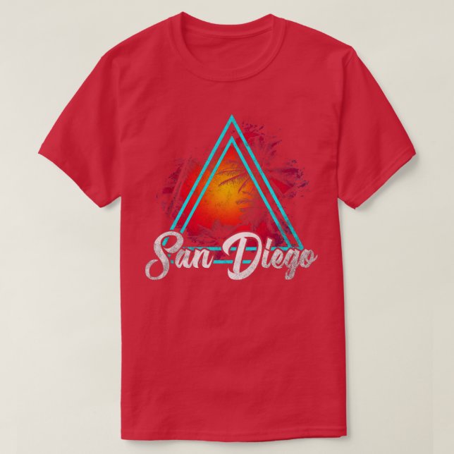 San Diego California T-Shirt (Design Front)