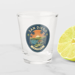 San Diego California Travel Shot Glass