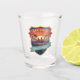 San Diego California Travel Shot Glass