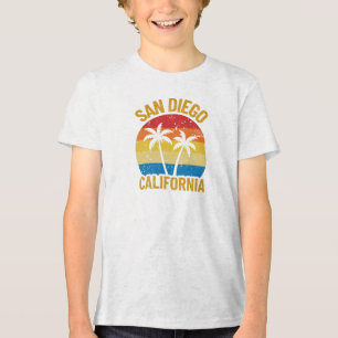 San Diego California Tri-Blend Shirt