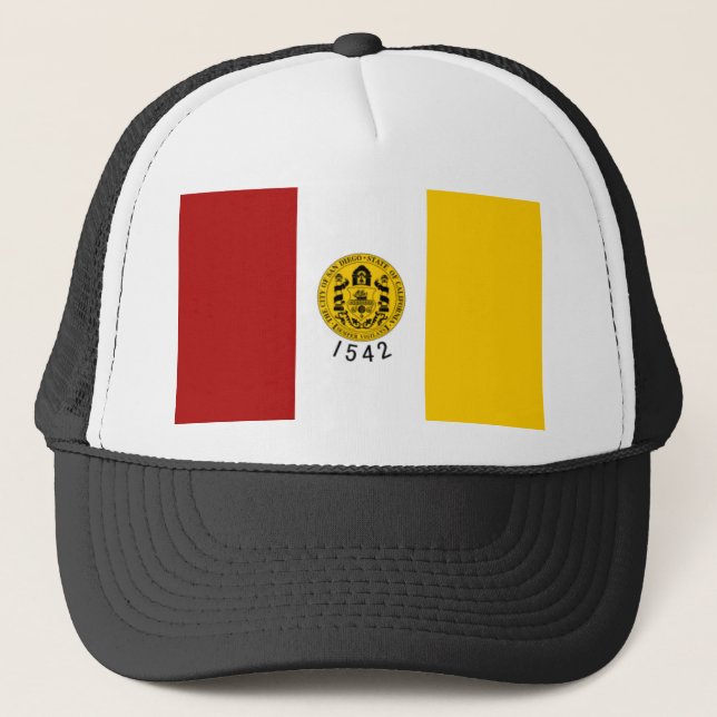 San Diego, California Trucker Hat (Front)