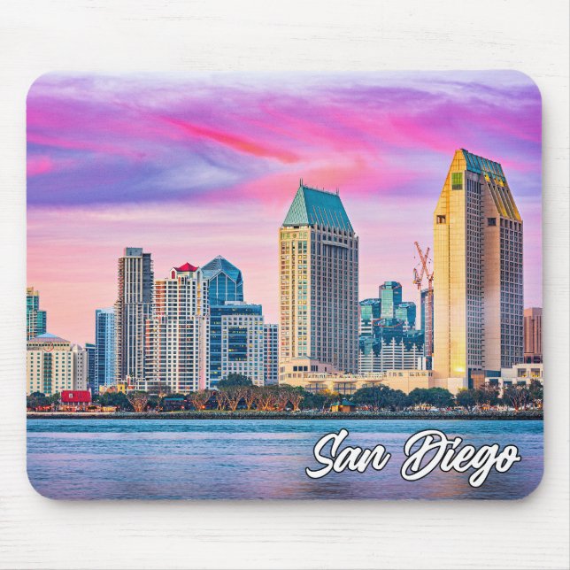 San Diego, California, United States Mouse Pad (Front)