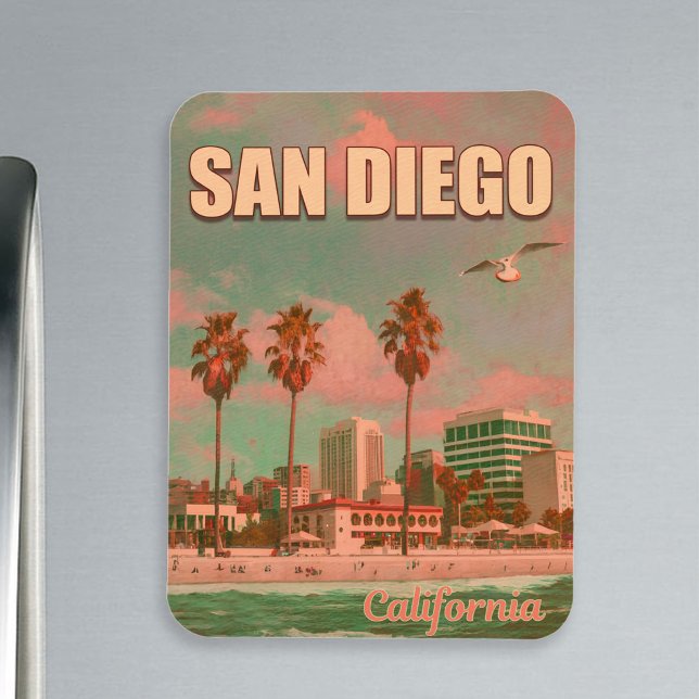 San Diego California Vintage Souvenirs 1950s Magnet (Creator Uploaded)