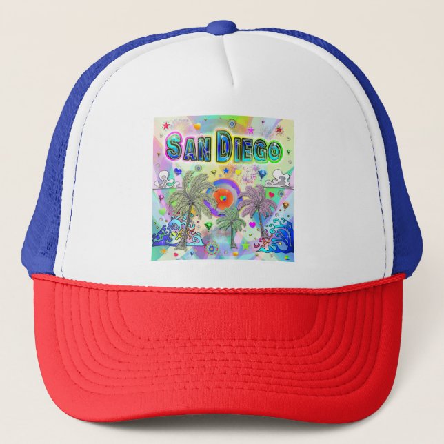 San Diego Deep Dream Hat (Front)
