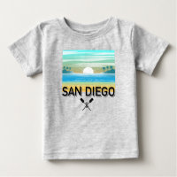 San Diego Design - Baby Fine Jersey T-Shirt