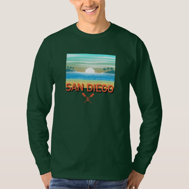 San Diego Design - Basic Long Sleeve T-Shirt (Front)