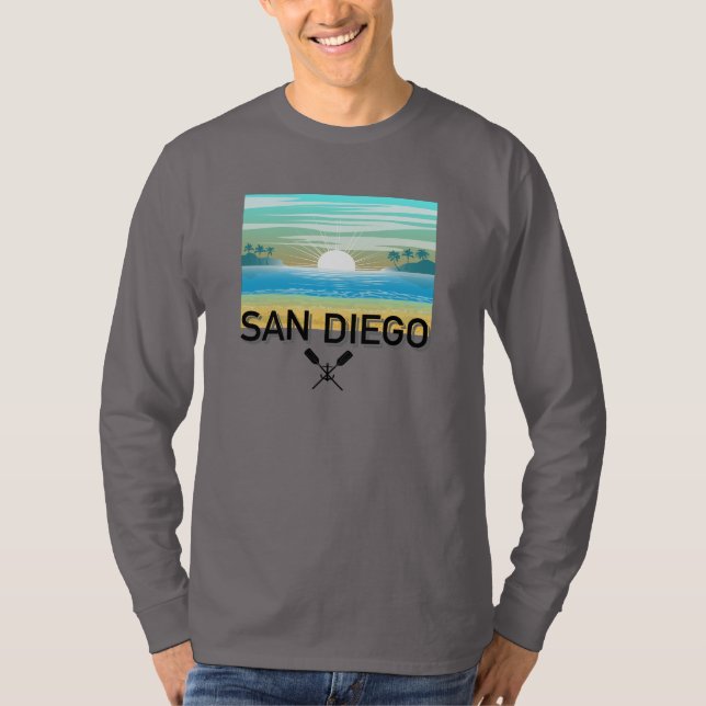 San Diego Design - Basic Long Sleeve T-Shirt (Front)