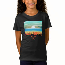 San Diego Design - Girls' Fine Jersey T-Shirt