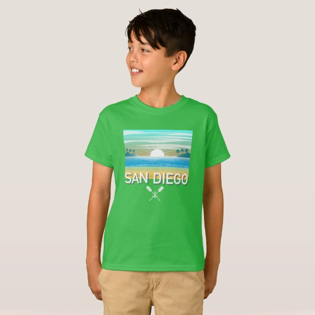 San Diego Design - Kids' Basic T-Shirt (Front Full)
