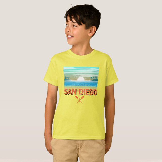 San Diego Design - Kids' Basic T-Shirt (Front Full)