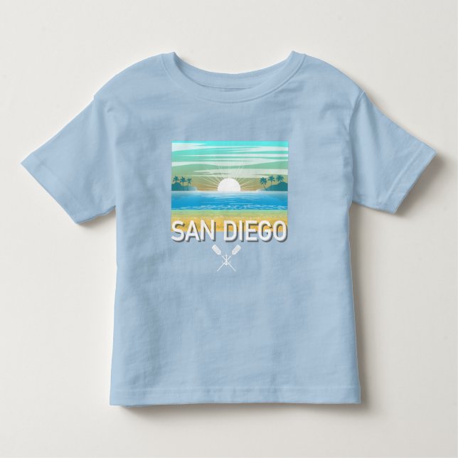 San Diego Design - Toddler Fine Jersey T-Shirt (Front)