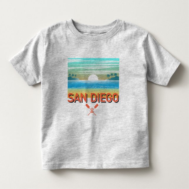 San Diego Design - Toddler Fine Jersey T-Shirt (Front)